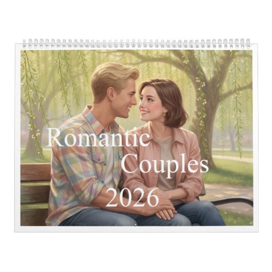 Calendrier des couples romantiques 2026 00B (Protection)