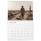 Calendrier des cowboys (Jan 2027)