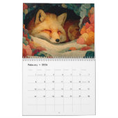 Calendrier des créatures de bois lunaire (Feb 2026)