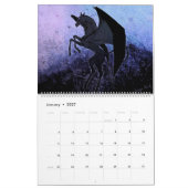 Calendrier des créatures mythiques 2019 (Jan 2027)