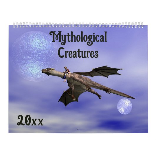Calendrier des créatures mythologiques modifiables (Protection)