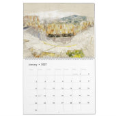 Calendrier des croquis grecs 2025 (Jan 2027)