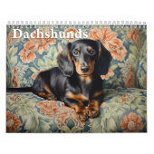 Calendrier des Dachshunds, toute année (Protection)