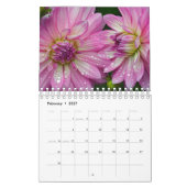 Calendrier des dahlias d'été (Feb 2027)