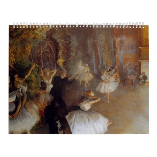 Calendrier des danseurs de ballet Degas (Protection)
