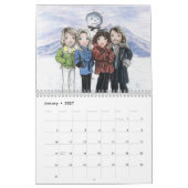 Calendrier des dessins animés 2023 (Jan 2027)