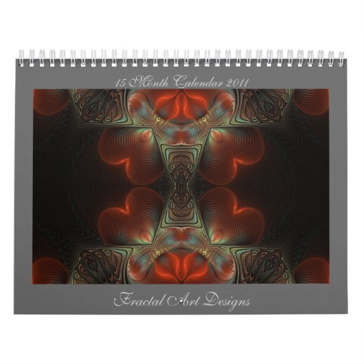 Calendrier des dessins artistiques fractaux 2011 (Protection)