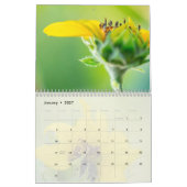 Calendrier des détails du tournesol (Jan 2027)