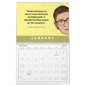 Calendrier des devis Ruth Bader Ginsburg (Jan 2027)