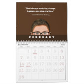 Calendrier des devis Ruth Bader Ginsburg (Feb 2027)