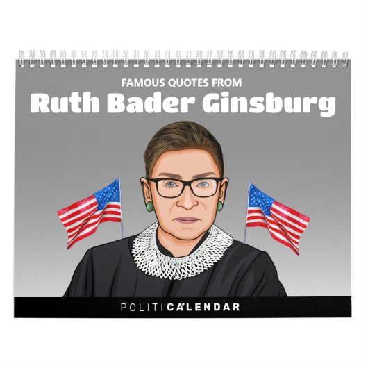 Calendrier des devis Ruth Bader Ginsburg (Protection)