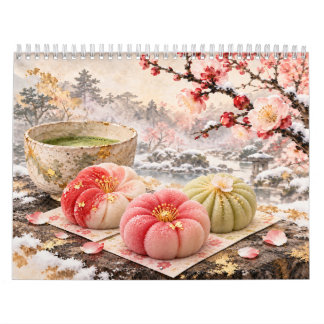 Calendrier des douceurs japonaises des saisons