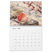 Calendrier des douceurs japonaises des saisons (Jan 2027)