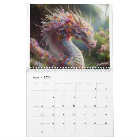 Calendrier des dragons (Mai 2026)