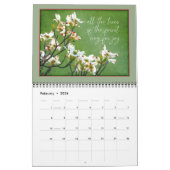 Calendrier des écritures et des encouragements 202 (Feb 2026)