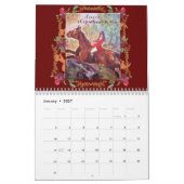 calendrier des écritures horsey amusantes (Jan 2027)