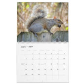 Calendrier des écureuils (Mar 2027)