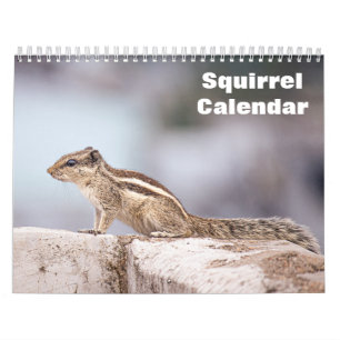 Calendrier des écureuils 2025