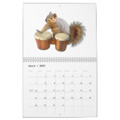 Calendrier des écureuils musicaux (Mar 2027)