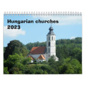 Calendrier des églises hongroises 2023 (Protection)