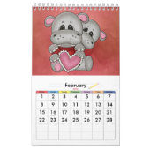 Calendrier des enfants pour bébés Hippo (Feb 2026)