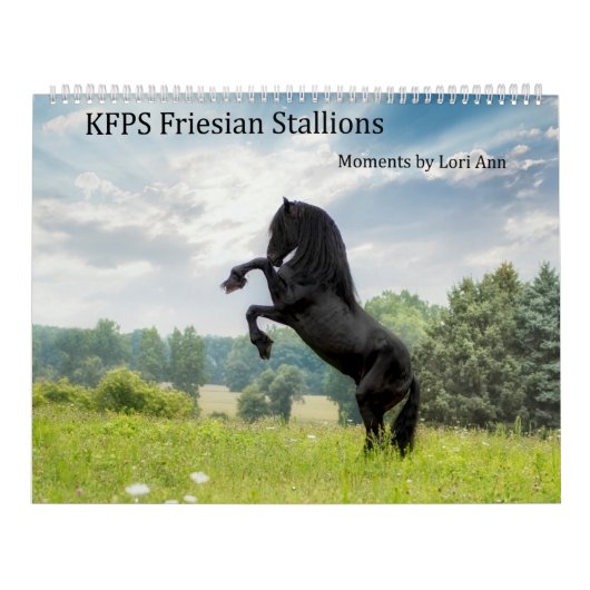 Calendrier des étalons friésiens KFPS (Protection)
