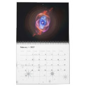 Calendrier des étoiles d'astronomie de la NASA 202 (Feb 2027)