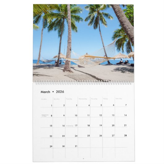 Calendrier des évasions de l'île (Mar 2026)