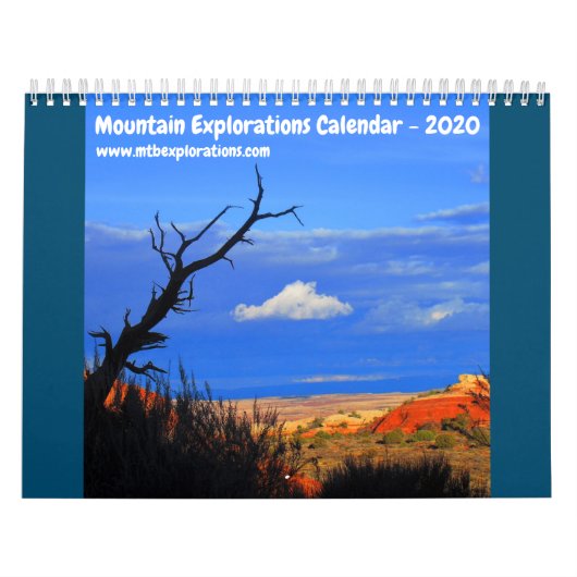 Calendrier des explorations de la montagne 2020 (Protection)