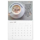 Calendrier des faits sur le café 2025 (Jan 2027)