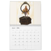 Calendrier des fées colorées (Mar 2026)