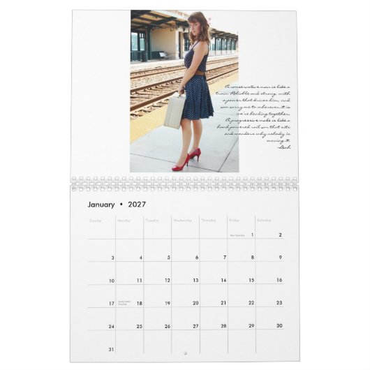Calendrier des femmes au foyer 2013 de Missfette (Jan 2027)