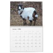 Calendrier des fermes de la dame à poils (Jan 2026)