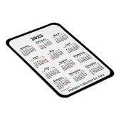 Calendrier des fêtes noires 2023 par Janz Magnet (Côté Droit)