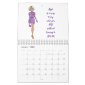 Calendrier des filles mode (Jan 2026)