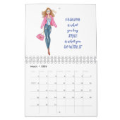 Calendrier des filles mode (Mar 2026)