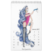 CALENDRIER DES FILLES QUARANTAINES (Jan 2027)