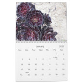 Calendrier des fleurs (Jan 2027)