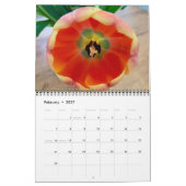 Calendrier des fleurs (Feb 2027)