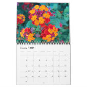 Calendrier des fleurs (Jan 2027)