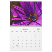 Calendrier des fleurs (Jan 2027)