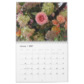 Calendrier des fleurs (Jan 2027)