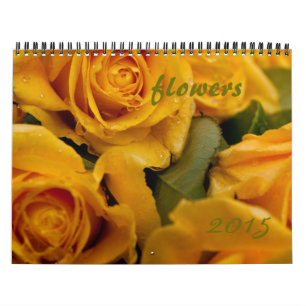Calendrier des fleurs 2015