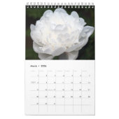 Calendrier des fleurs 2022 (Mar 2026)