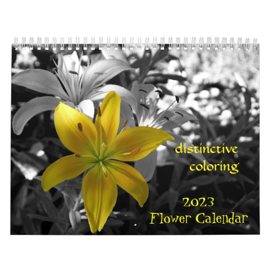 Calendrier des fleurs 2023 (Protection)