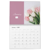 Calendrier des fleurs 2024 - calendrier 2024 (Jan 2027)