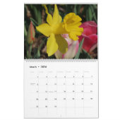 Calendrier des fleurs 2025 (Mar 2026)