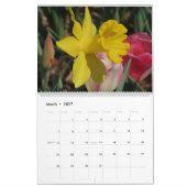 Calendrier des fleurs 2025 (Mar 2027)