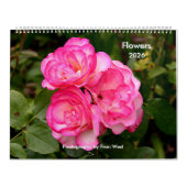 Calendrier des fleurs 2026 (Protection)