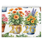 Calendrier des fleurs 2026 (Protection)